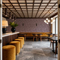 Root Wood, Plum Mural Wallpaper - room preview 04