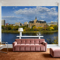 Saskatoon Skyline Mural Wallpaper - room preview 04