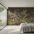 Madagascar Foliage, Mauve Mural Wallpaper - room preview 04