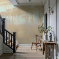 Mediterranean Pine Landscape, Apricot Mural Wallpaper - room preview 04