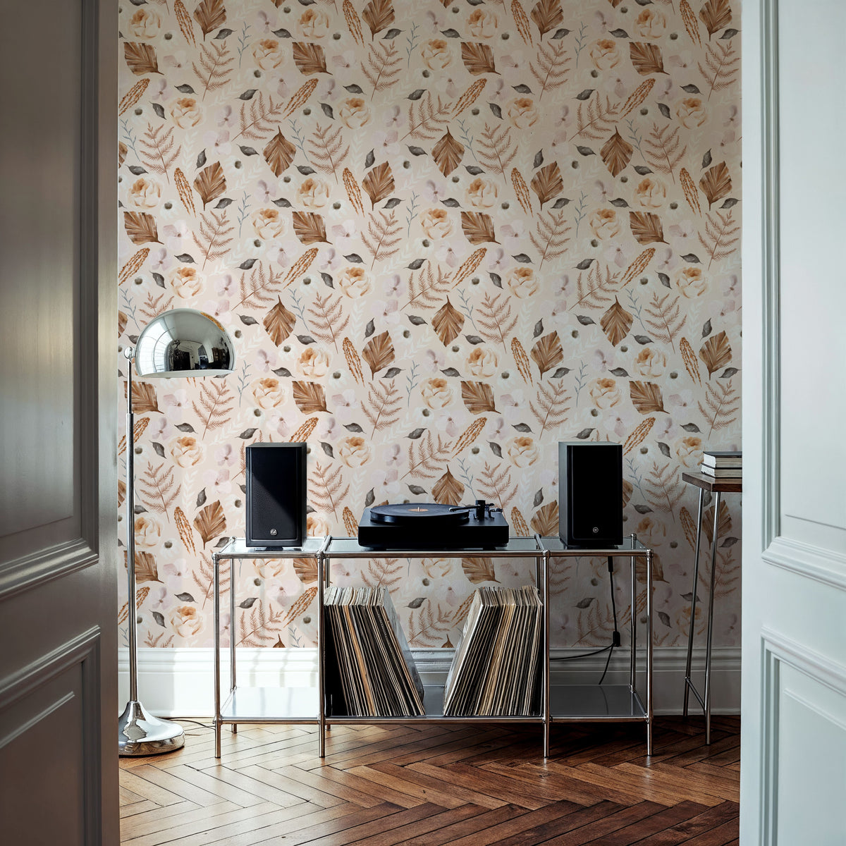 Rose and Birch Mural Wallpaper - room preview 04