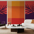 Tequila Sunrise Mural Wallpaper - room preview 04