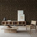 Leopard Fur Texture No.III Mural Wallpaper - room preview 04