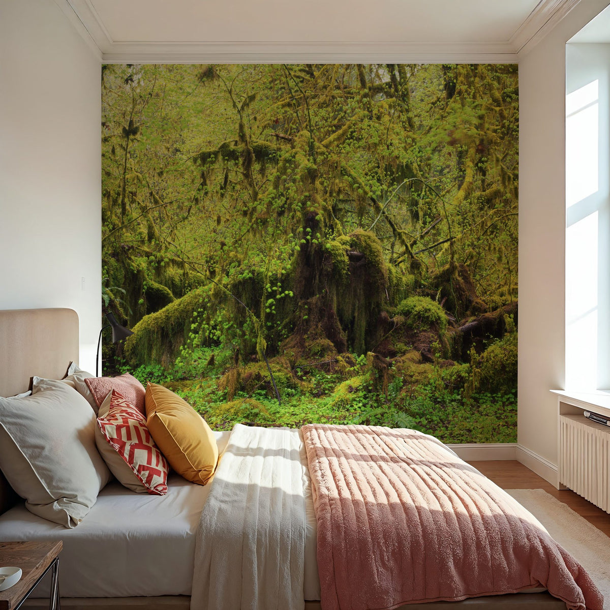 Old Maple Trees Mural Wallpaper - room preview 04