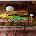 Emerald Canyon Oasis Mural Wallpaper - room preview 04