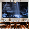 Frozen Cascade Mural Wallpaper - room preview 04
