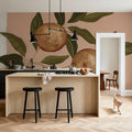 Orange Study I Mural Wallpaper - room preview 04