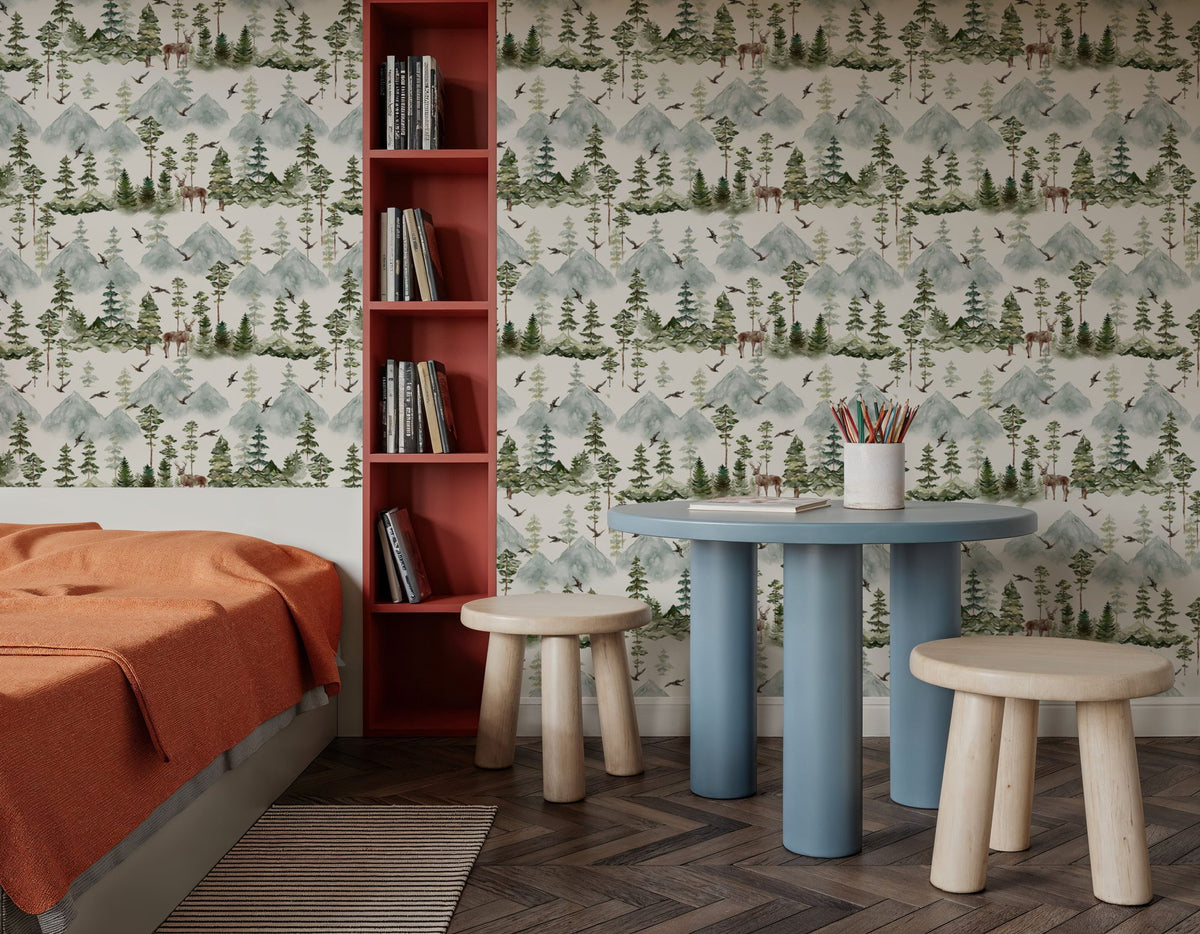 Mountain Scenery Mural Wallpaper - room preview 04