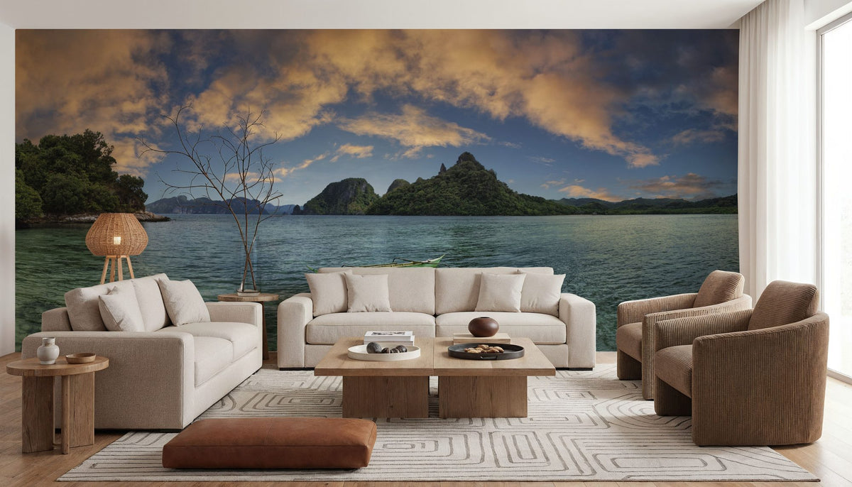 Tropical Island Voyage Mural Wallpaper - room preview 04