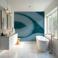 Modern Abstract 18 Mural Wallpaper - room preview 04