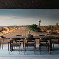 Joshua Tree Road Mural Wallpaper - room preview 04