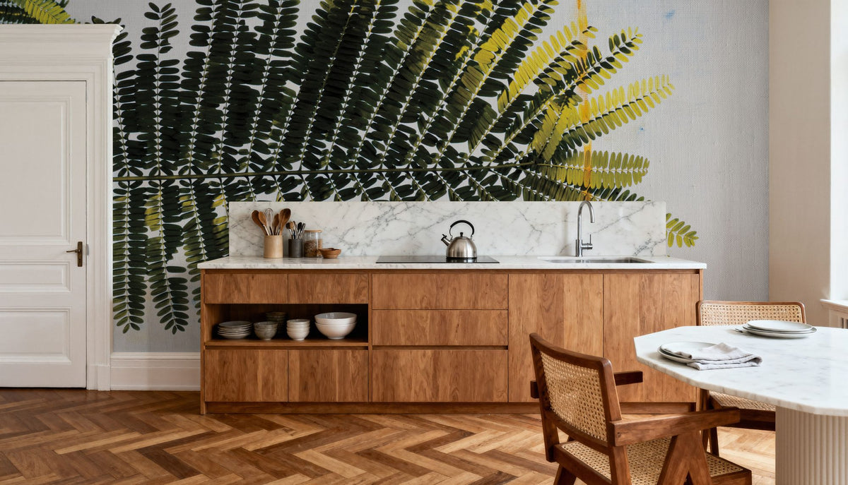 Single Palm Mural Wallpaper - room preview 04