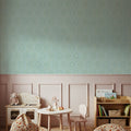 Flutterby Dreams Sky Blue Mural Wallpaper - room preview 04