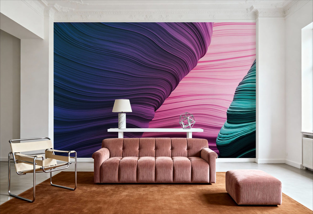 Canyon Curves Mural Wallpaper - room preview 04