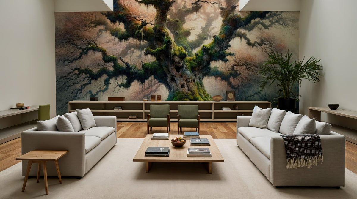 Ancient Tree Whispers Mural Wallpaper - room preview 04