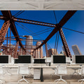 Northern Avenue Bridge Mural Wallpaper - room preview 04