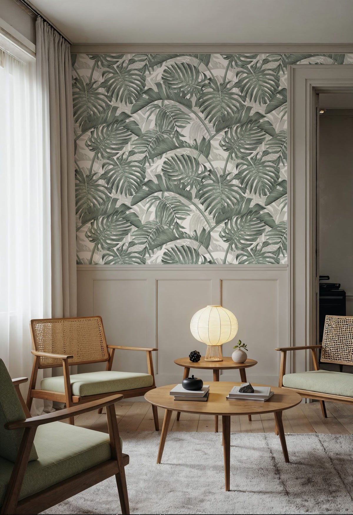 Lost in the Jungle Mural Wallpaper - room preview 04