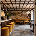 Canyon Stripes Mural Wallpaper - room preview 04