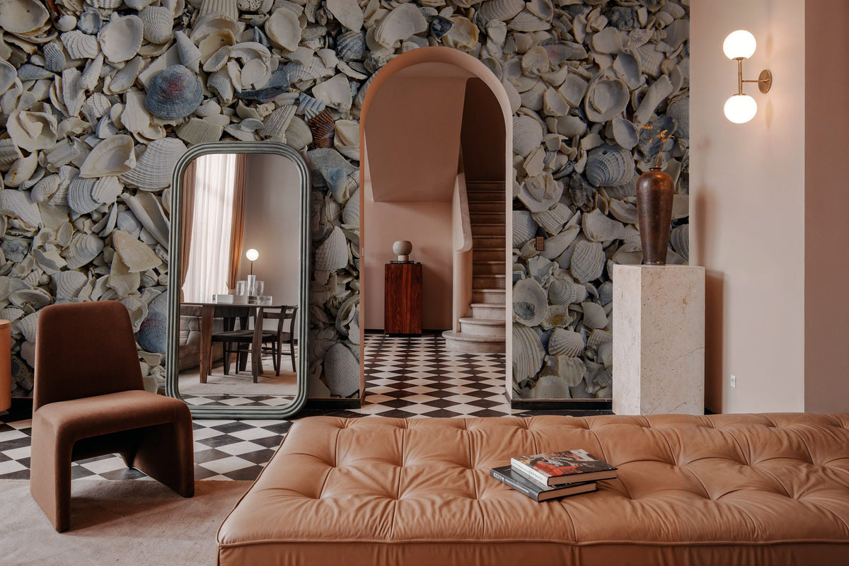 Fort Myers Sea Shells Mural Wallpaper - room preview 04