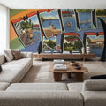Greetings From White Lake Mural Wallpaper - room preview 04