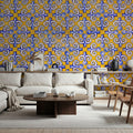 Valencia Tiled Wall Mural Wallpaper - room preview 04
