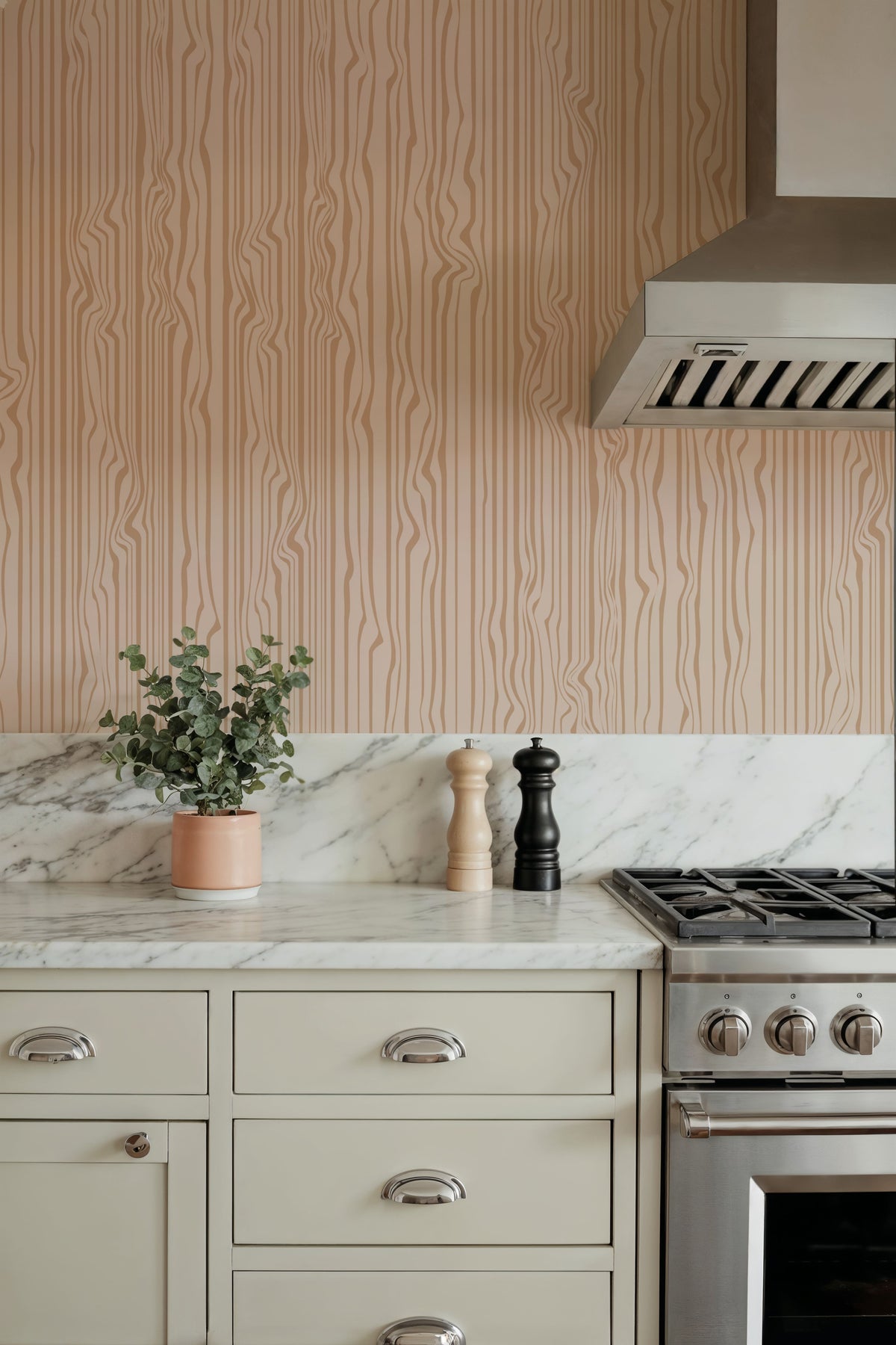 Veneer Lines, Cookie Mural Wallpaper - room preview 04