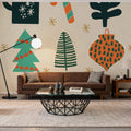 Winter Cheer I Mural Wallpaper - room preview 04