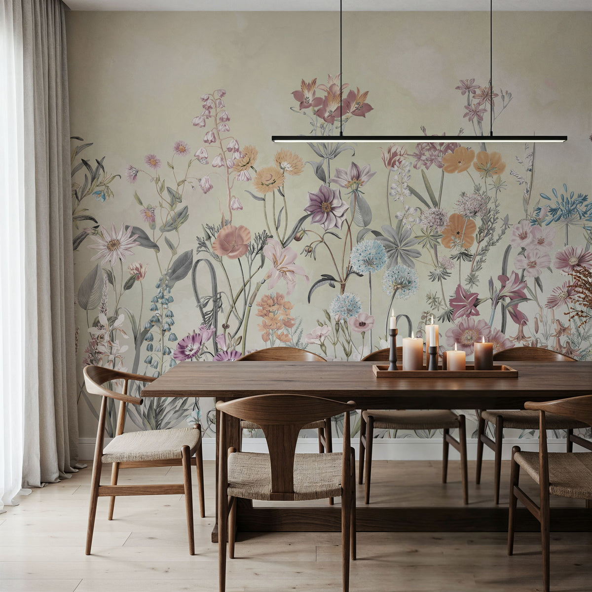 Summer Meadow Mural Wallpaper - Edition 4 - room preview 04
