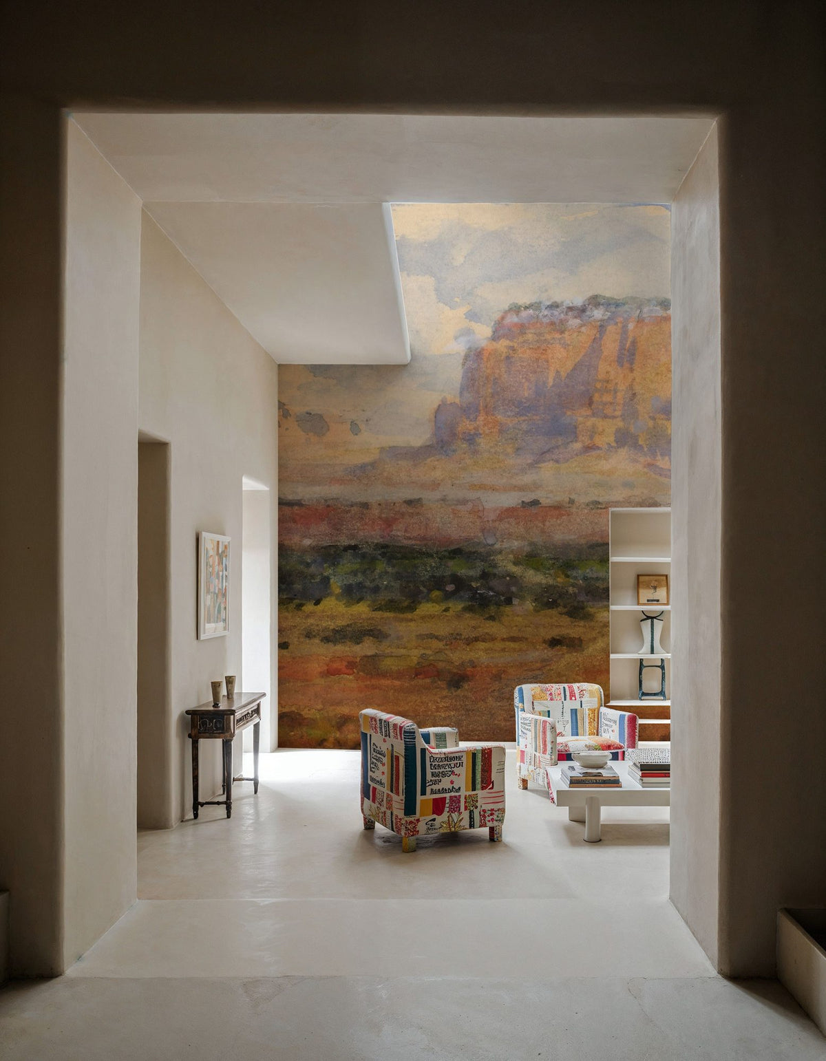 The Enchanted Mesa Mural Wallpaper - room preview 04