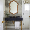 Riverbank Oak Landscape, Argent Mural Wallpaper - room preview 04