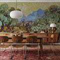 Olive Trees Mural Wallpaper - Warm Tone - room preview 04