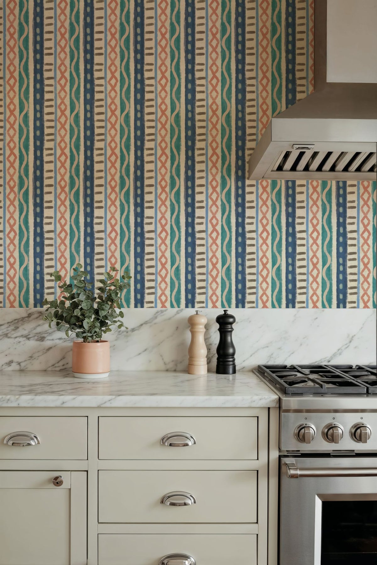 Coastal Vibrations Mural Wallpaper - room preview 04