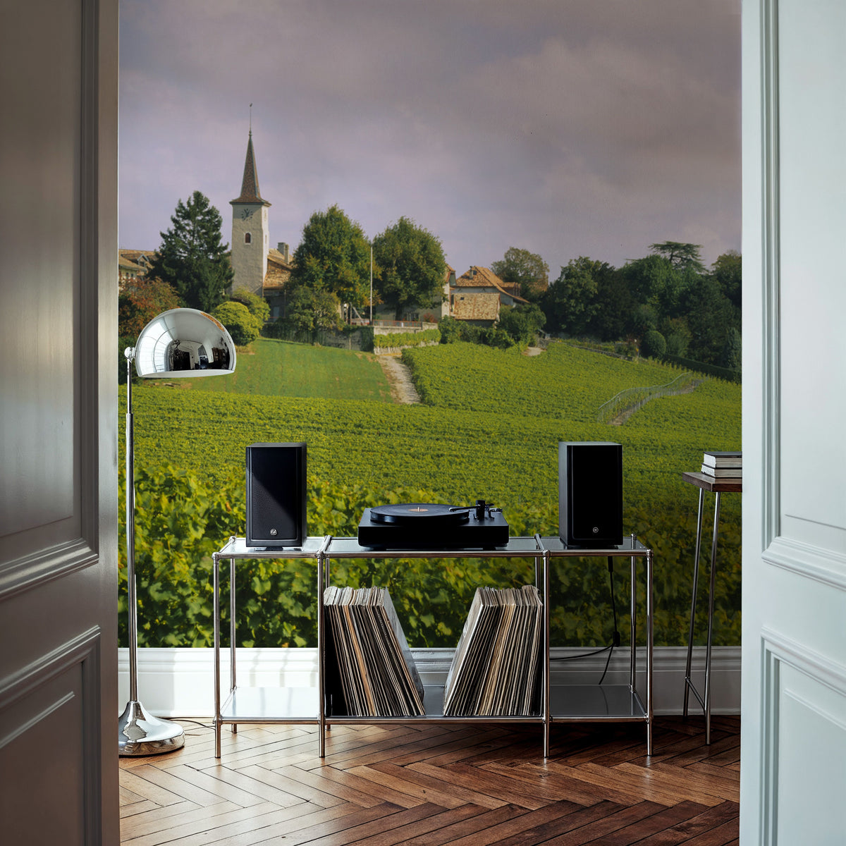 Vineyard Haven Mural Wallpaper - room preview 04