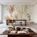 Cool Autumn Greenhouse Mural Wallpaper - room preview 04