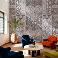 Flower Collection, Mauve Mural Wallpaper - room preview 04