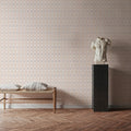 Zelij Rectangles and Leaves Mural Wallpaper - room preview 04