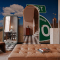 Desert Route 190 Mural Wallpaper - room preview 04