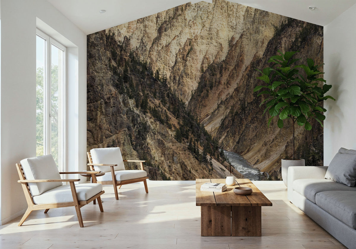 Yellowstone Summer Mural Wallpaper - room preview 04