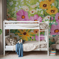 Midsummer Meadow Mural Wallpaper - Red Tone - room preview 04