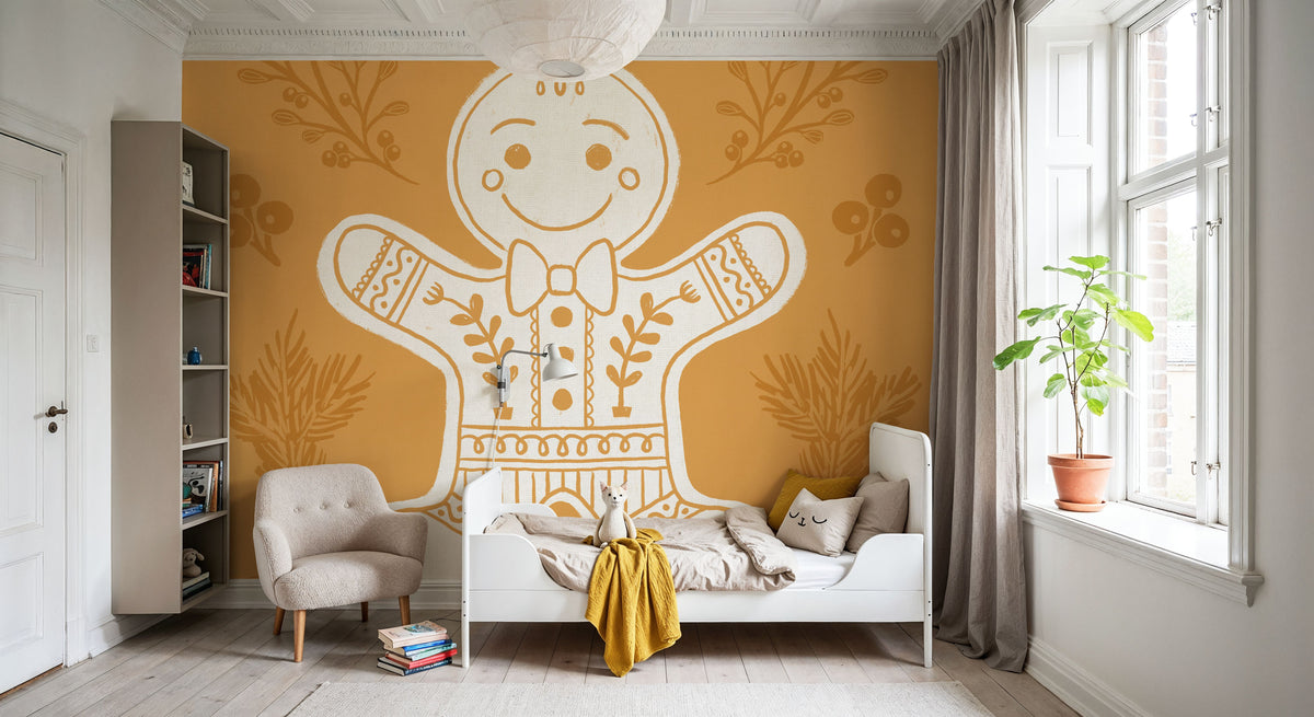 Holiday Form V Mural Wallpaper - room preview 04