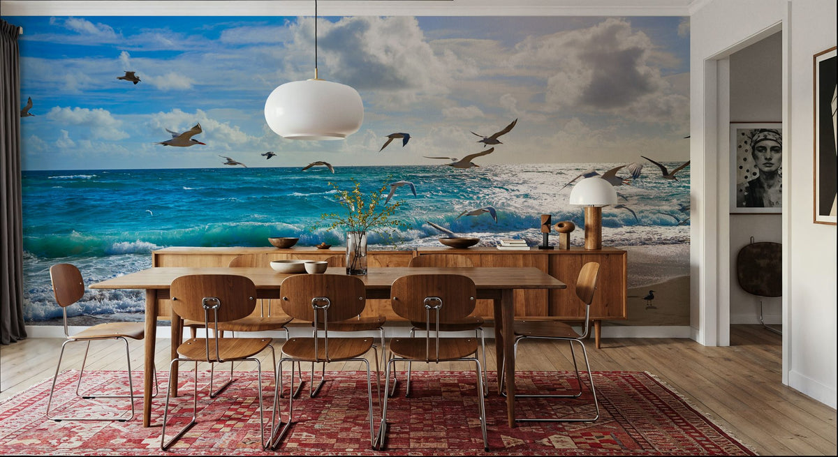Singer Island Mural Wallpaper - room preview 04