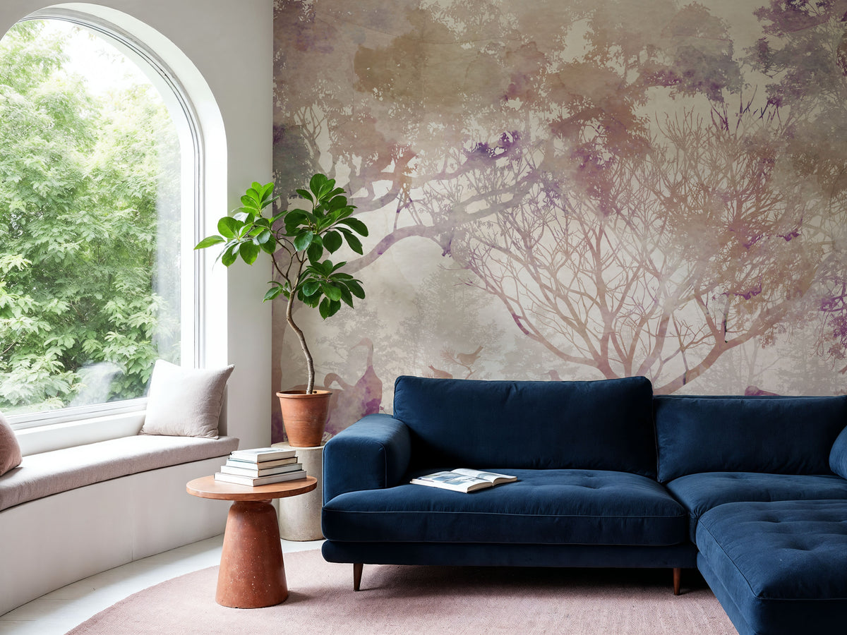 Forest Sensation Mural Wallpaper - room preview 04
