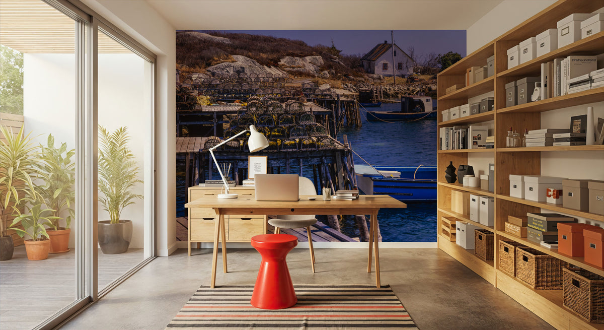 Lower Prospect Harbour Mural Wallpaper - room preview 04