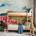Wind Across the Meadow Mural Wallpaper - room preview 04