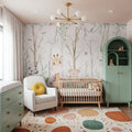 Cute Forest Patrol Mural Wallpaper - room preview 04