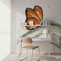 Butterfly Orange II Mural Wallpaper - room preview 04