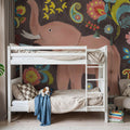 Elephant of the Jungle Mural Wallpaper - room preview 04