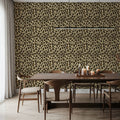 Leopard Skin Grrrrrr on Repeat Mural Wallpaper - room preview 04
