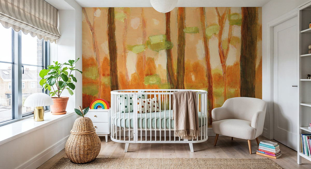Forest Light II Mural Wallpaper - room preview 04