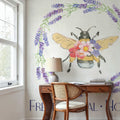 Fresh Floral VIII Mural Wallpaper - room preview 04